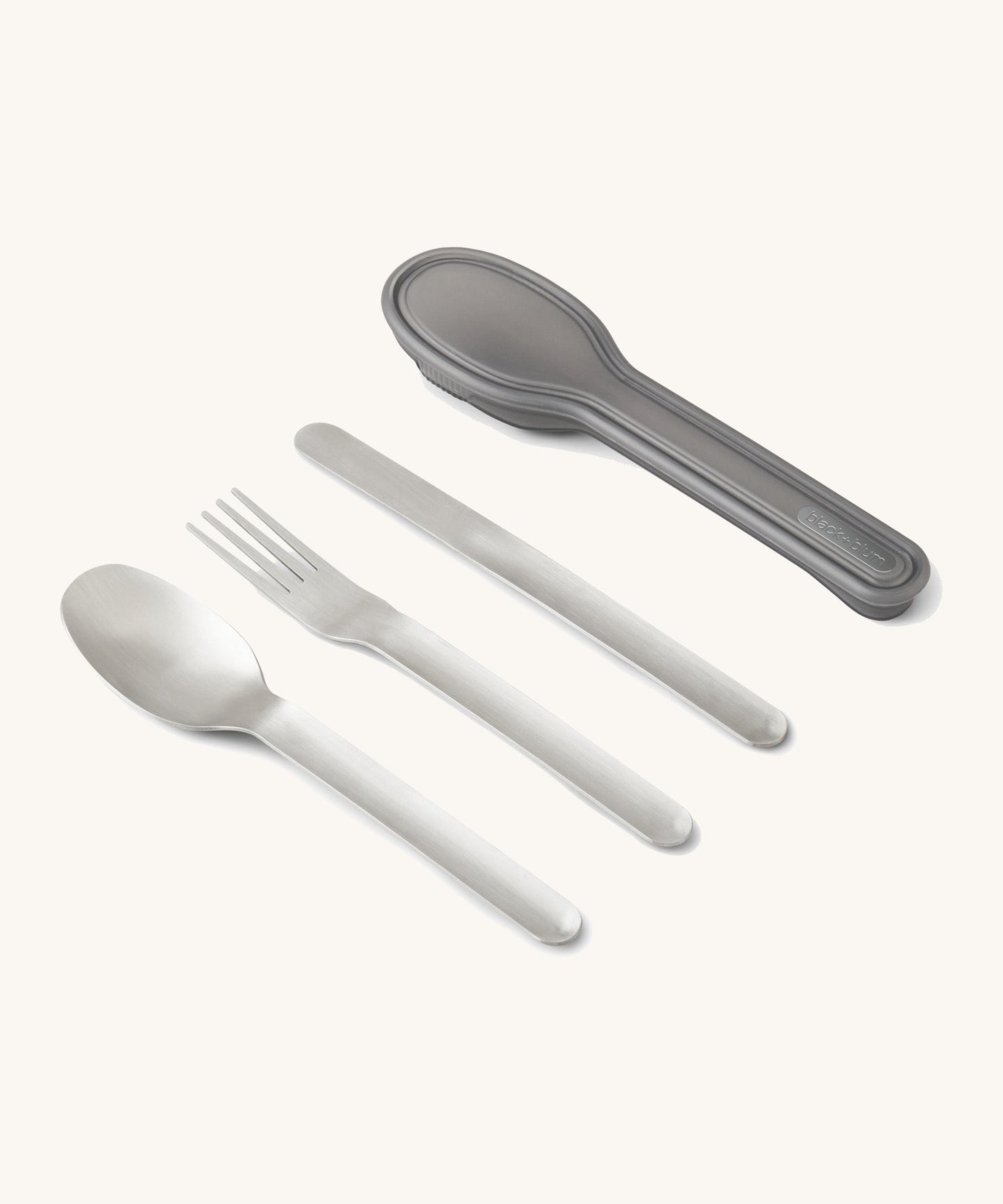 Ensemble de couverts de voyage en acier inoxydable Black+Blum