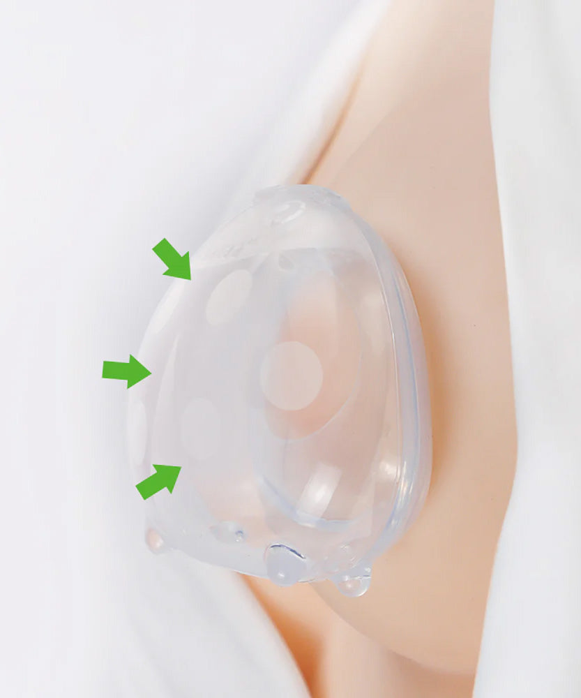 Haakaa Ladybug Breast Milk Collector 2 Pack & Storage Bag - 75ml