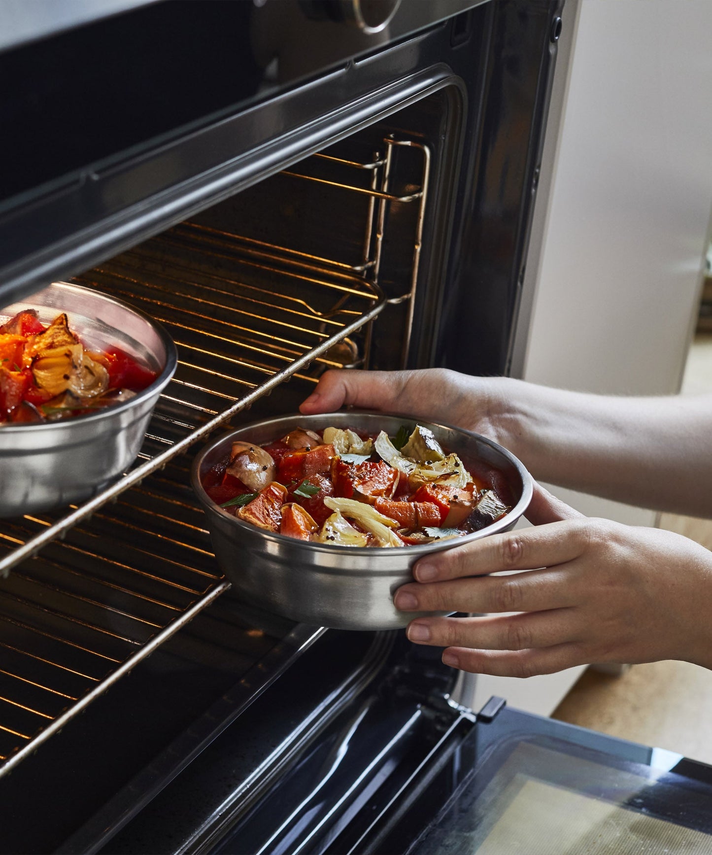 Bol de préparation de repas en acier inoxydable Black+Blum